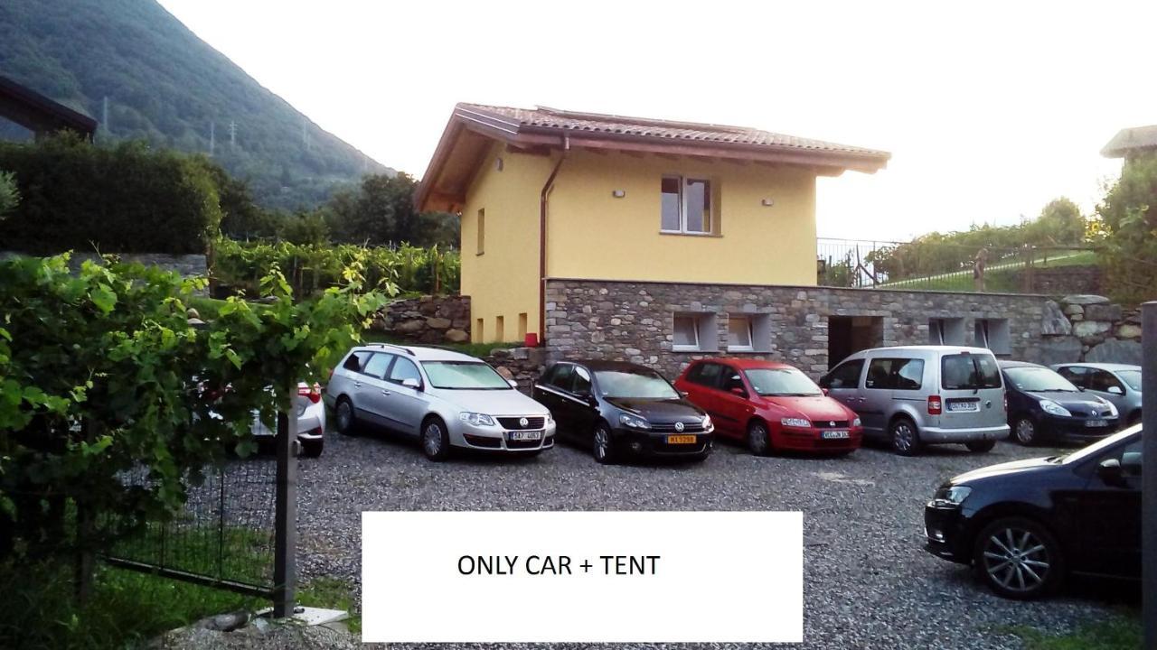 Camping Colle Vento Hotel Domaso Buitenkant foto