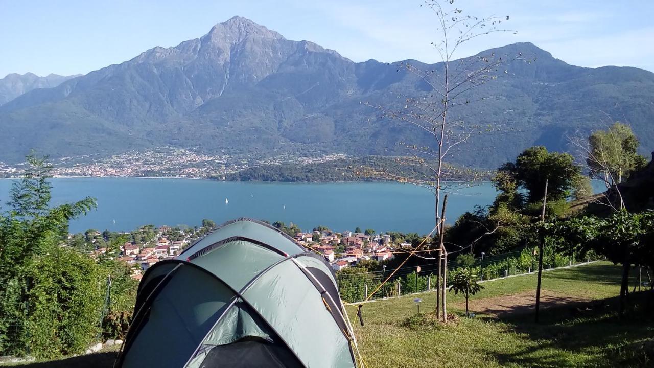 Camping Colle Vento Hotel Domaso Buitenkant foto